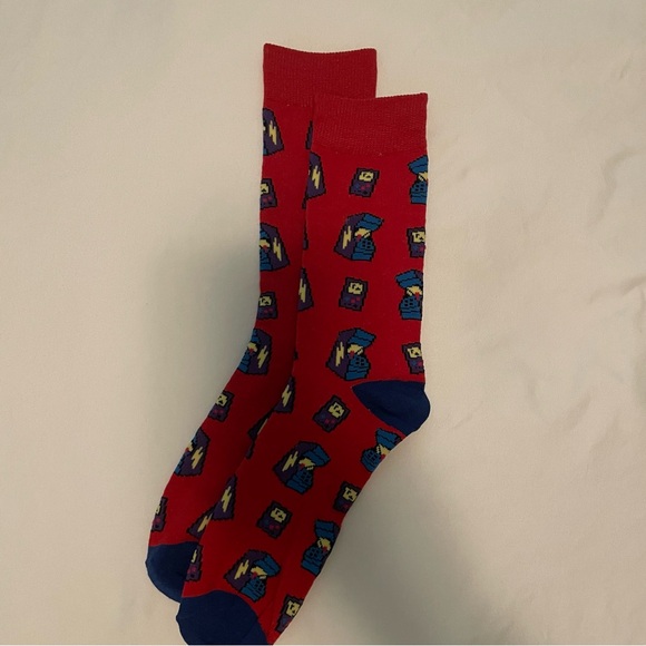 Colorful Robot Patterned Socks Set - Picture 3 of 9
